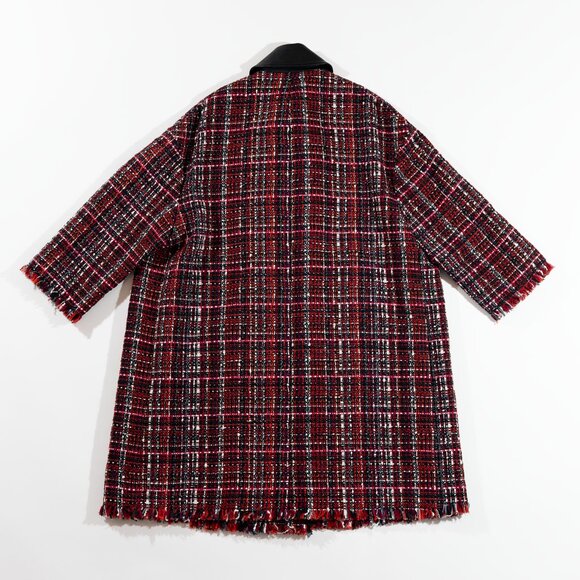 Alexander McQueen plaid woven multicolor coat - Picture 2 of 7